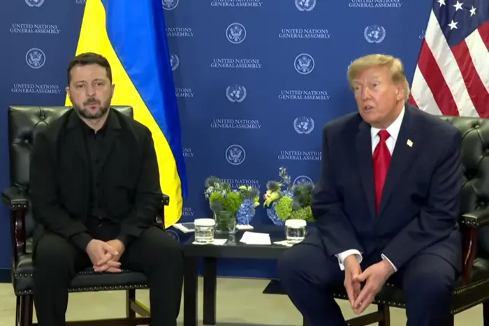 Розпочалися переговори Зеленського і Трампа у Нью-Йорку: онлайн-трансляція